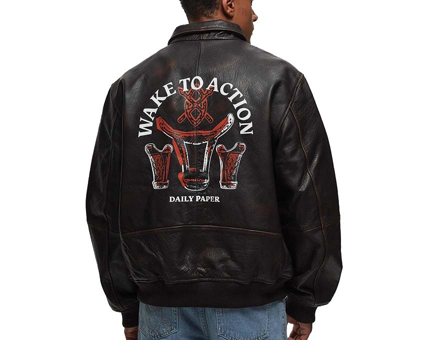 Daily Paper Rovin Jacket Dark Brown 2321044