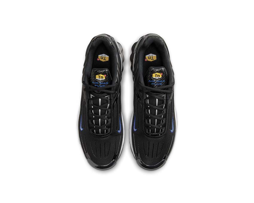 Nike Air Max Plus 3 Black / Metallic Silver - Racer Blue - White HF4294-001