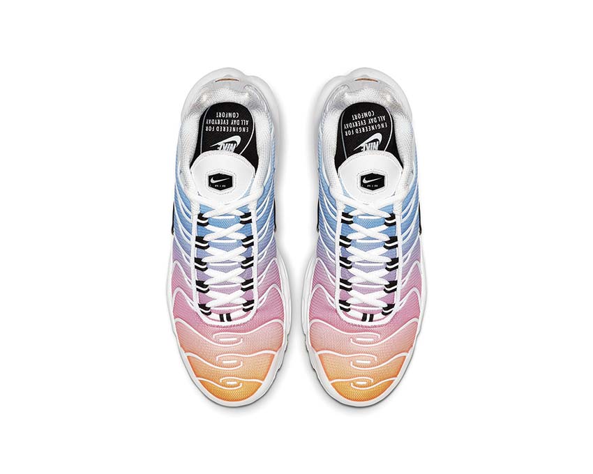 Nike Air Max Plus White / Black - University Blue - Psychic Pink 605112-115