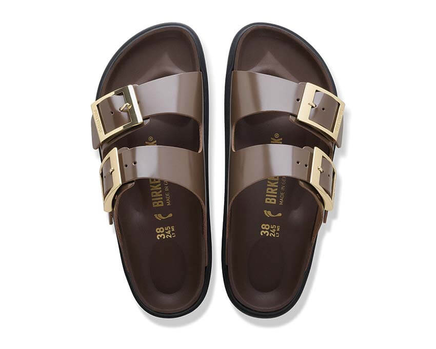 Birkenstock Arizona Droplet Buckle "Shine Carafe"