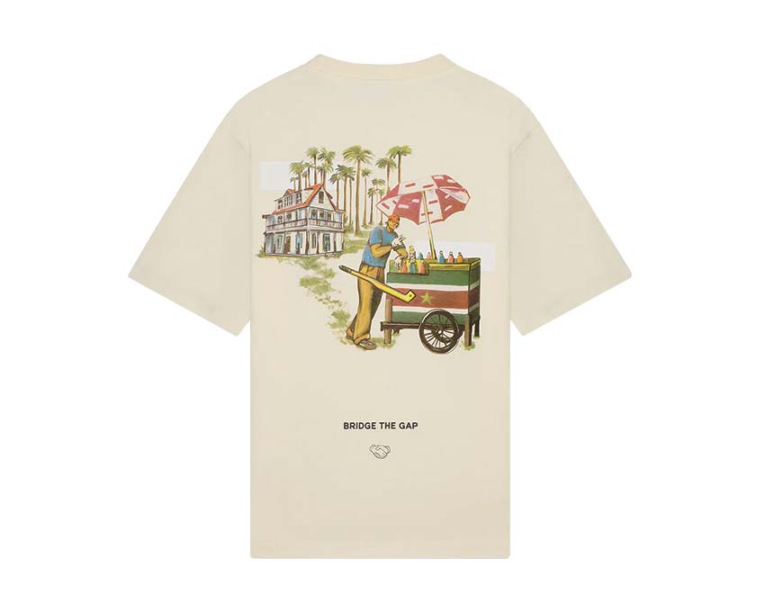 Filling Pieces T-shirt Ice Vendor Antique White