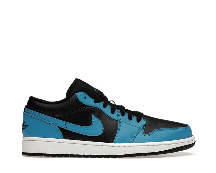 Jordan 1 Low Laser Blue / Black - White 553558-410