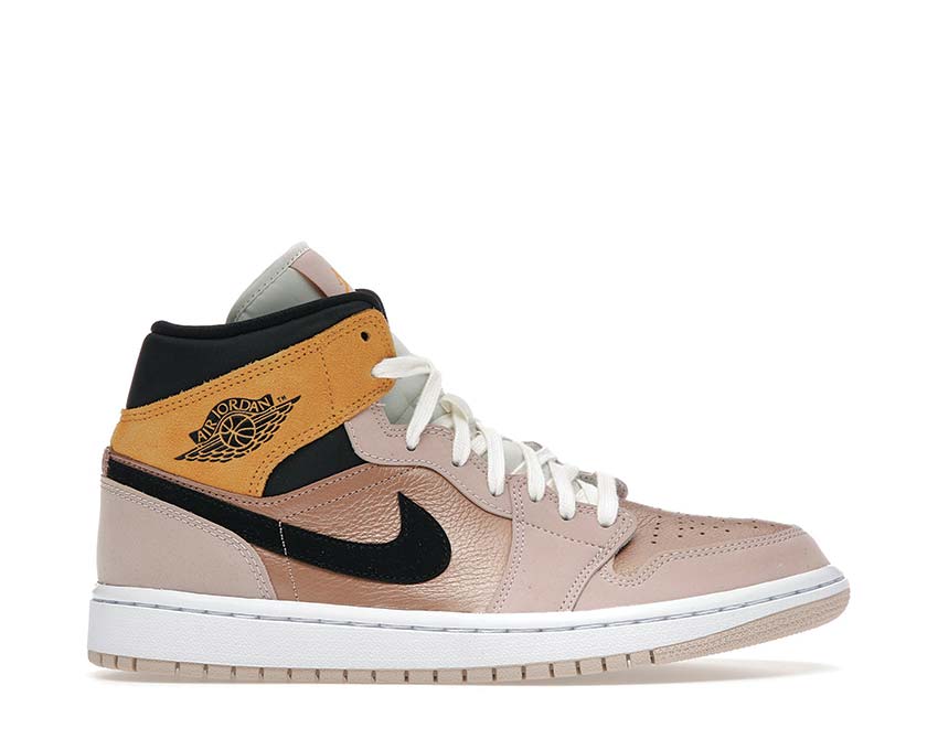 Air Jordan 1 Mid SE Particle Beige / Black - Metallic Red Bronze DD2224-200