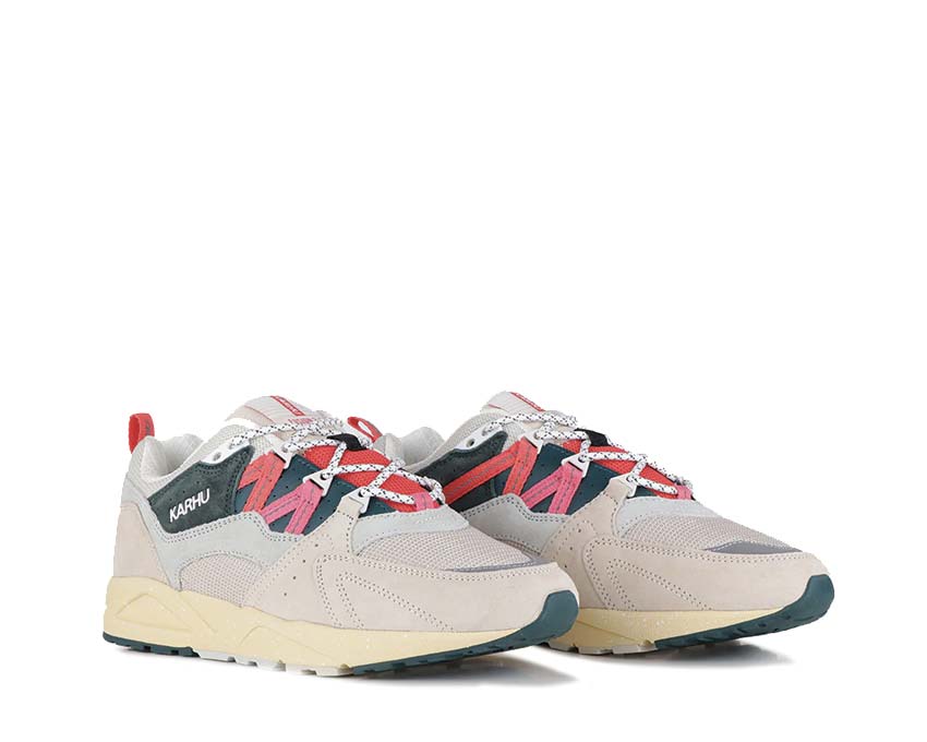 Karhu Fusion 2.0 White Cap Gray / Cayenne F804172