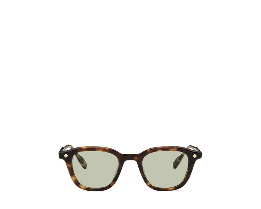 logo embossed sunglasses linda farrow glasses Medium Tortoise LG-EM2022-03