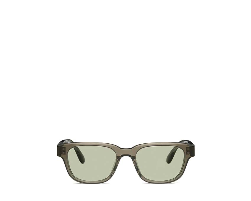 Polaroid square sunglasses in tortoise shell Smoked Green LG-AE-03-G13