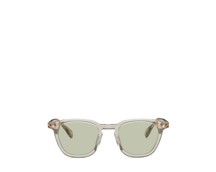 oval frame sunglasses Schwarz