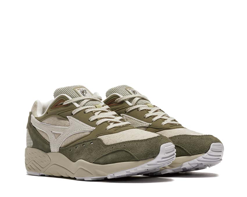 Mizuno Contender Rice Fields Olive / Pristine - Cedar D1GA242001