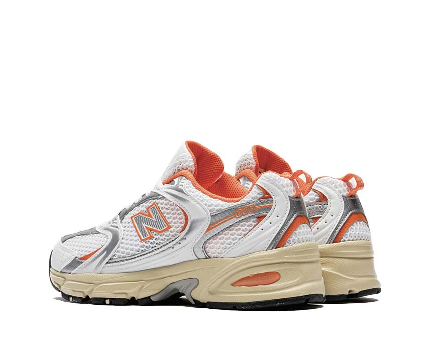 New Balance 530 White / Sun Glow MR530EB