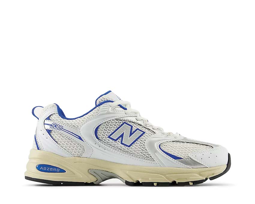 New Balance 530 White / Blue Oasis MR530EA