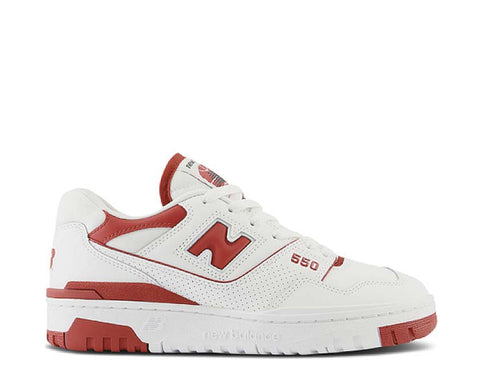 New Balance 550 W White / Red BBW550BR