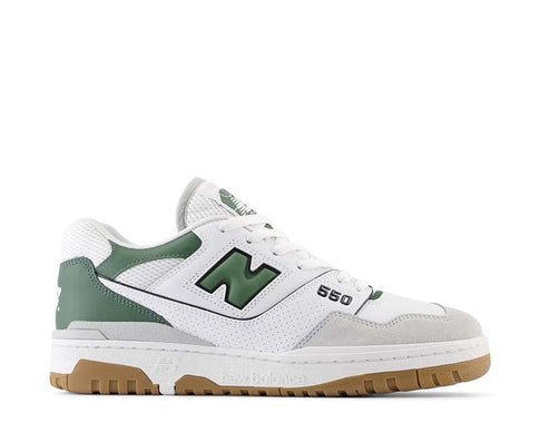 New Balance 550 White Green Gum BB550ESB