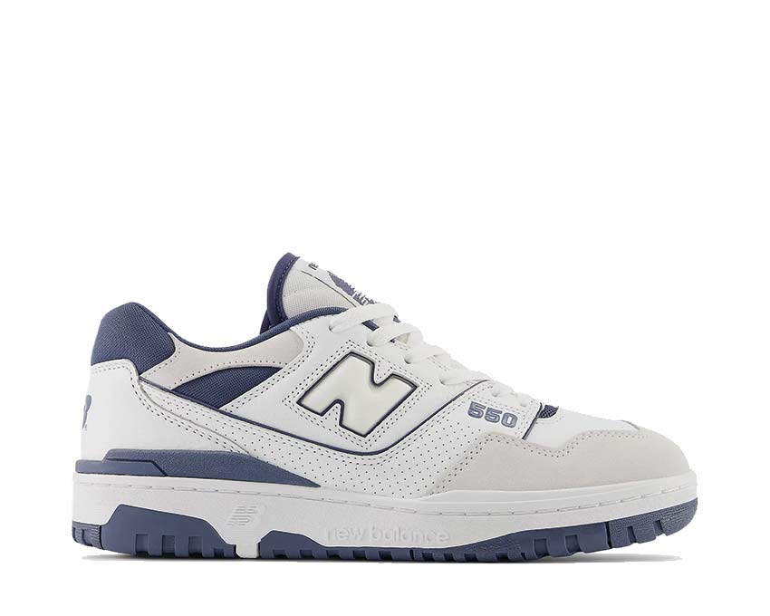 New Balance 550 White / Vintage Indigo BB550STG