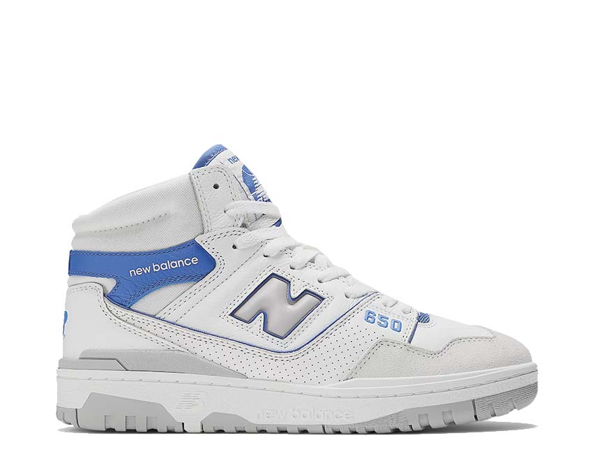 New Balance 650 White / Marine Blue - Angora BB650RWI