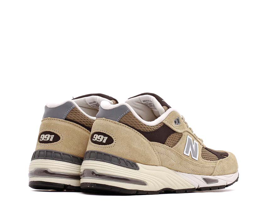 New Balance Made in UK 991v1 Finale Pale Khaki / Silver Mink - Delicioso M991CGB