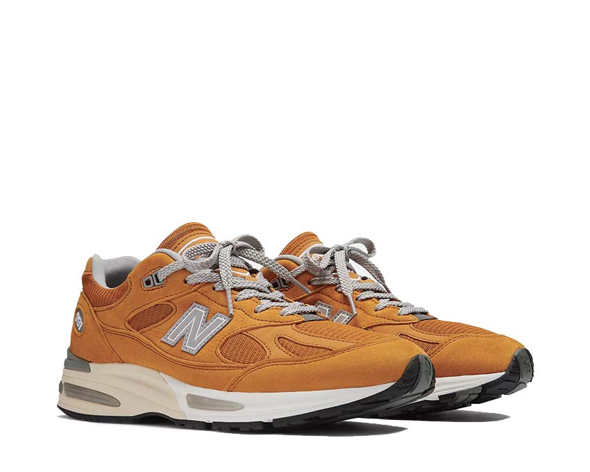 New Balance 991v2 Made in UK Yellow / Silver - Alloy U991YE2