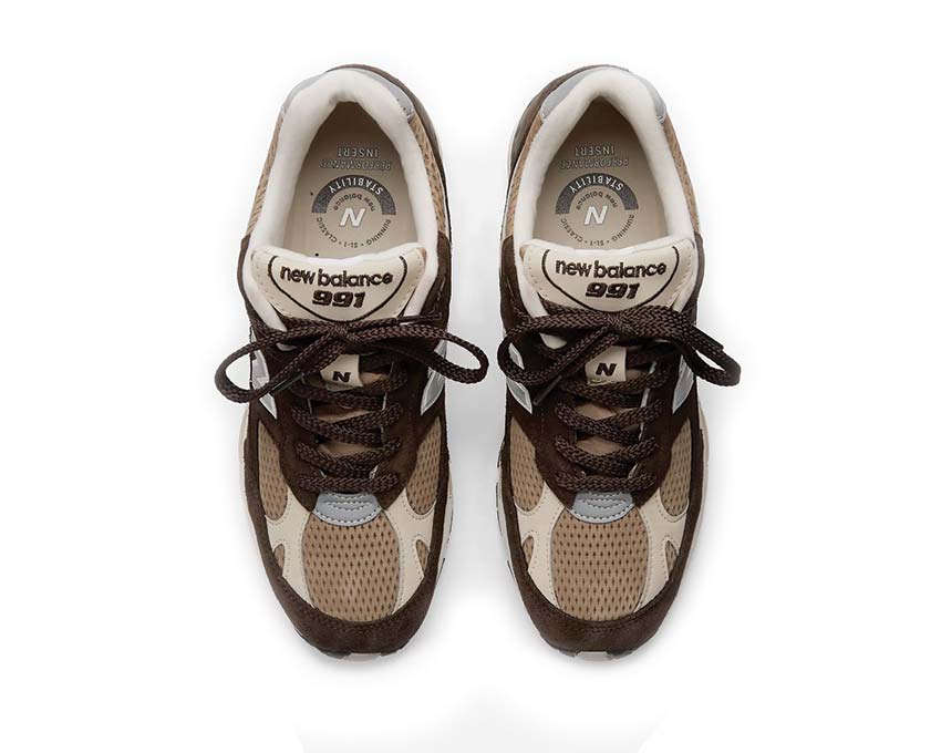 New Balance Made in UK 991v1 Finale Delicioso / Silver Mink - Oyster Grey M991BGC