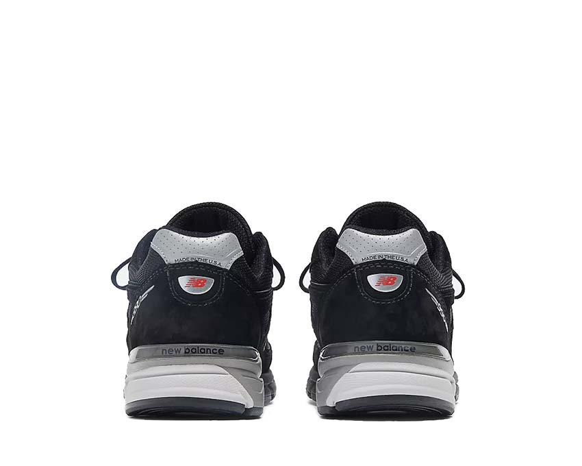 New Balance 990v4 Made in USA Black / Silver U990BL4