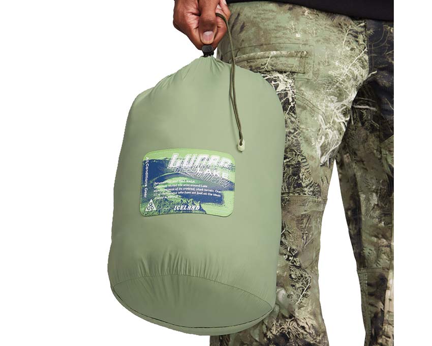 Nike ACG Lunar Lake Jacket Oil Green / Medium Olive - Reflective Silver FB8121-386