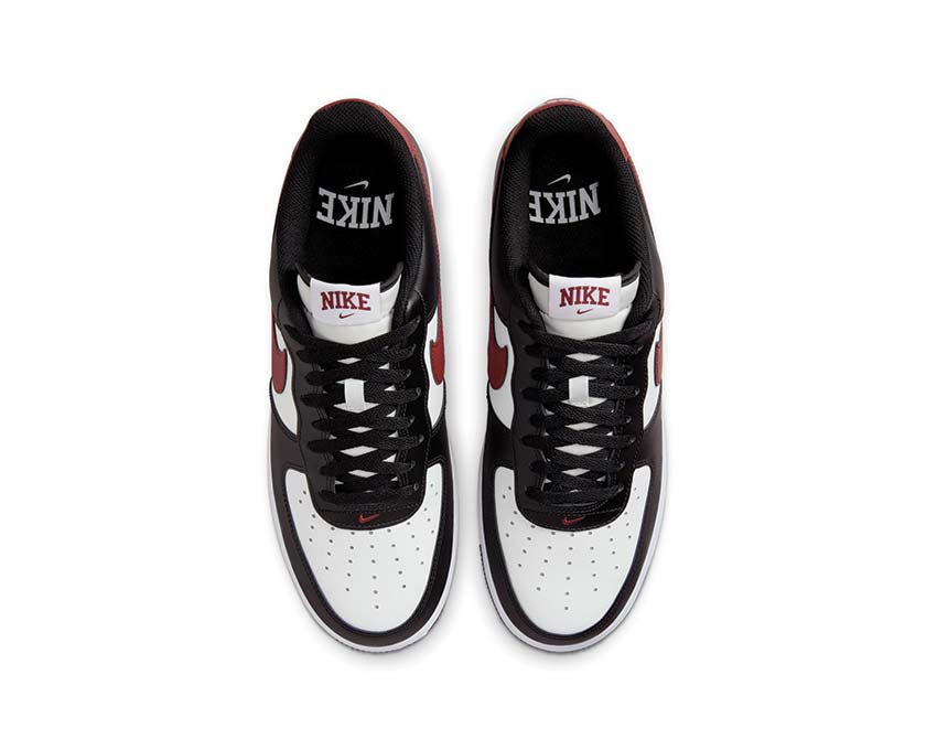 Nike Air Force 1 '07 Black / Dark Team Red - Summit White - White FZ4615-001
