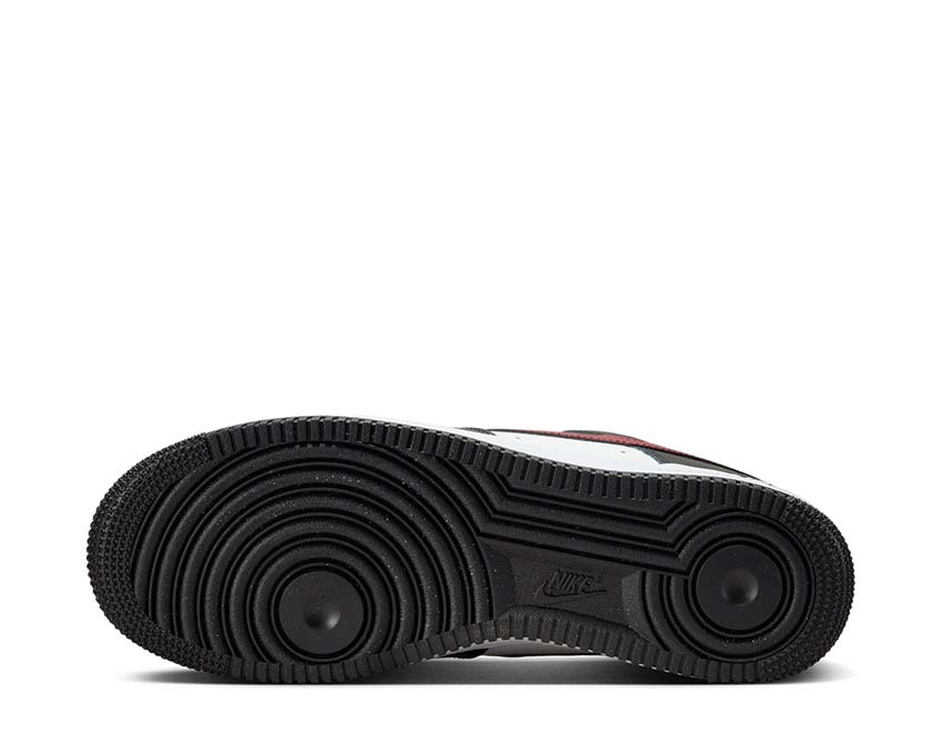 Nike Air Force 1 '07 Black / Dark Team Red - Summit White - White FZ4615-001