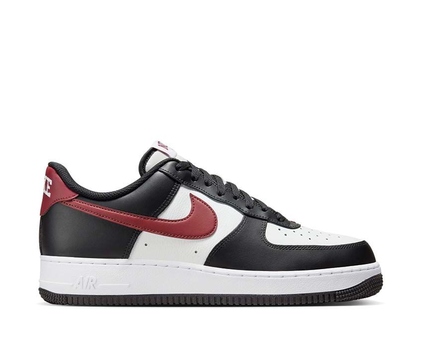 Nike Air Force 1 '07 Black / Dark Team Red - Summit White - White FZ4615-001