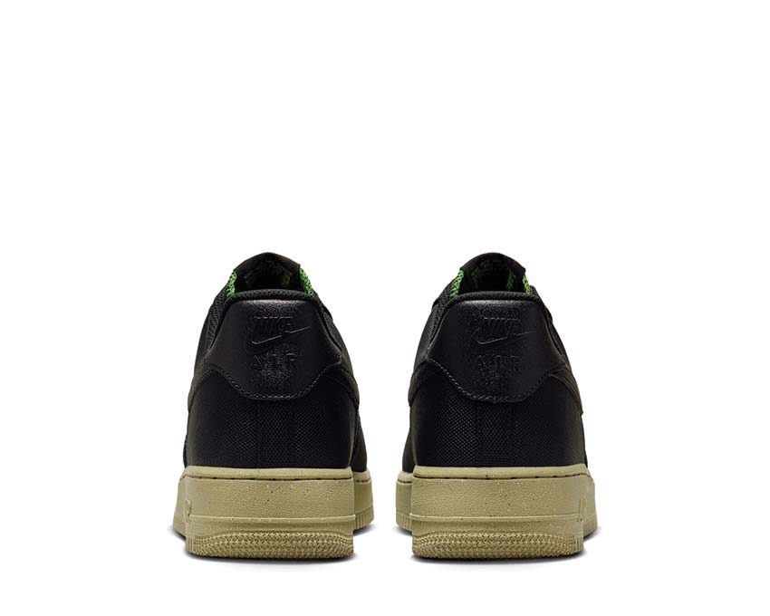 Nike Air Force 1 '07 LV8 Black / Black - Neutral Olive - Chlorophyll FJ4160-001