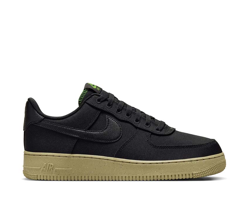 Nike Air Force 1 '07 LV8 Black / Black - Neutral Olive - Chlorophyll FJ4160-001