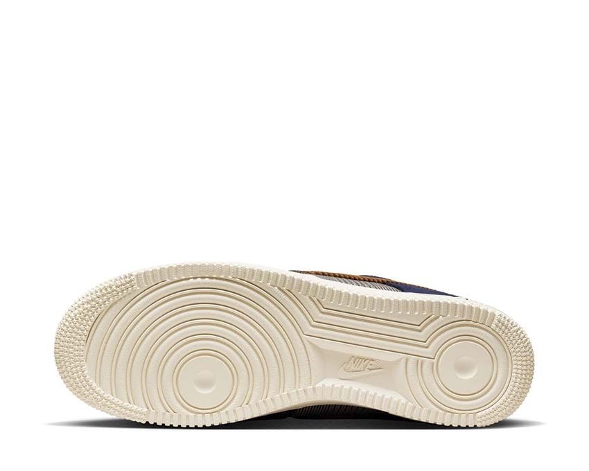 Nike Air Force 1 '07 Prm Midnight Navy / Ale Brown - Pale Ivory FQ8744-410