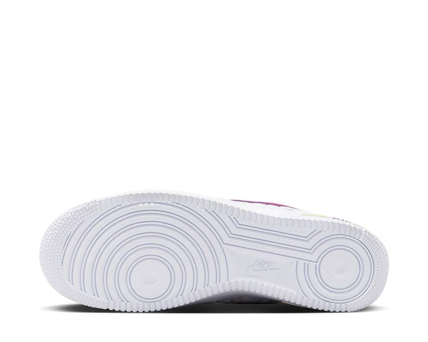 Nike Air Force 1 '07 White / Bold Berry - Speed Yellow FJ4209-100