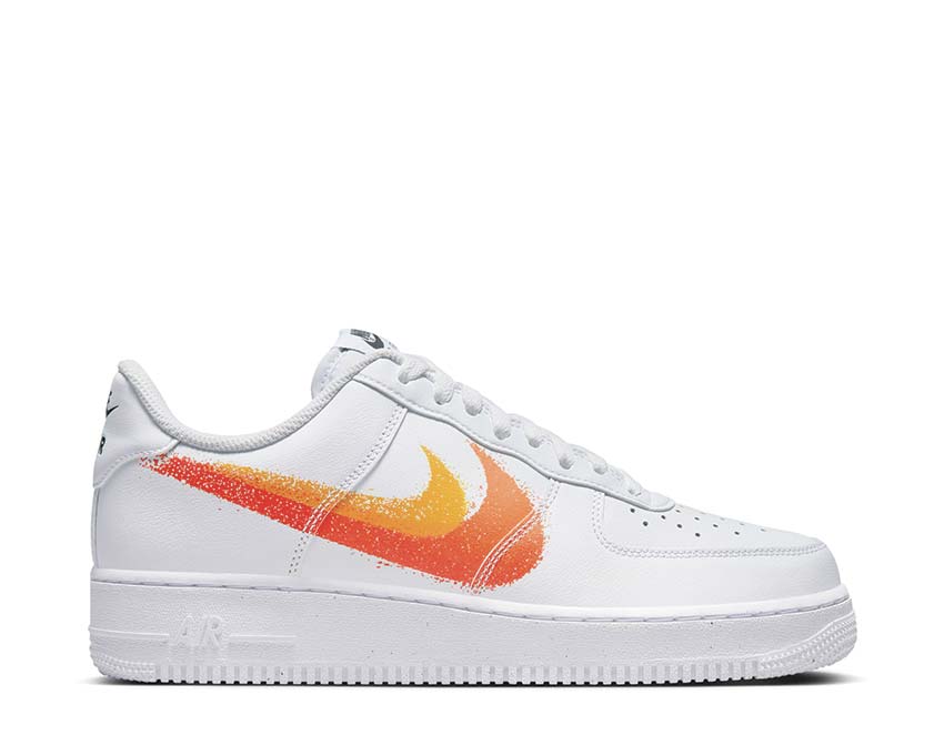 Nike Air Force 1 '07 White / Safety Orange - University Gold FJ4228-100