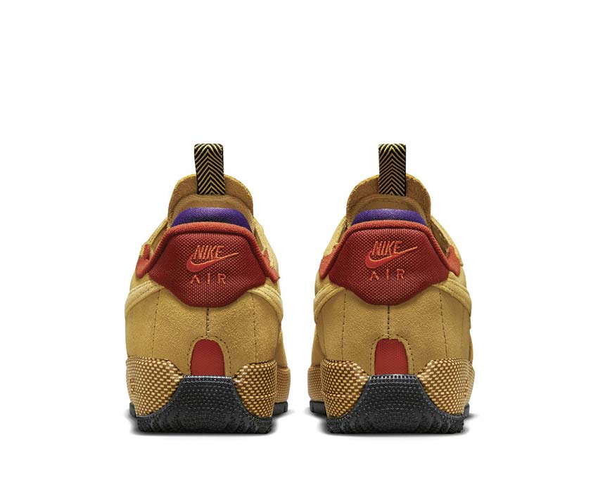 Nike Air Force 1 Wild W Wheat Gold / Wheat Gold. - Rugged Orange FB2348-700