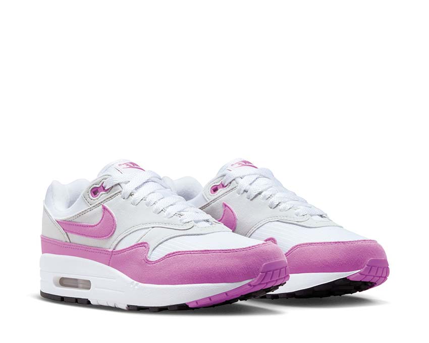 Nike Air Max 1 '87 Neutral Grey / Fuchsia Dream - White - Black DZ2628-001