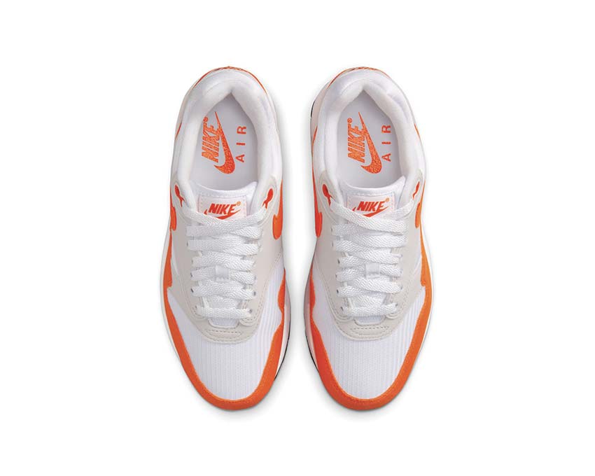 Nike Air Max 1 '87 W Neutral Grey / Safety Orange - White - Black DZ2628-002