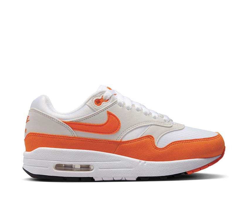 Nike Air Max 1 '87 W Neutral Grey / Safety Orange - White - Black DZ2628-002