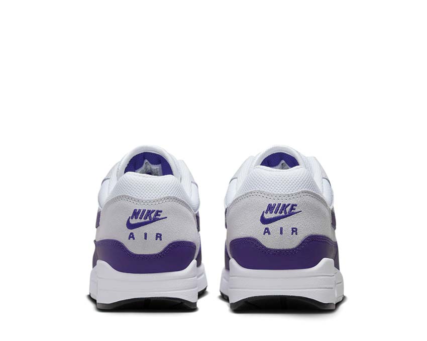 Nike Air Max 1 SC White / Field Purple - Football Grey - Black DZ4549-101