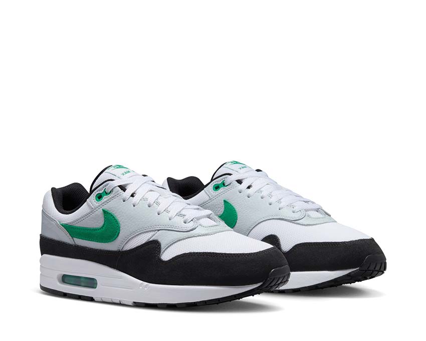 Nike Air Max 1 White / Stadium Green - Pure Platinum - Black FN6952-100