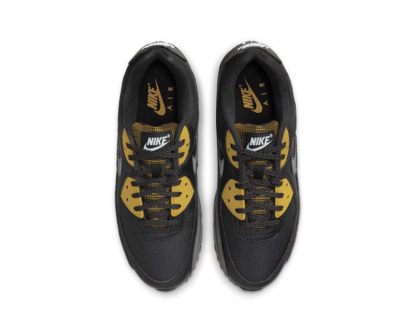 Nike Air Max 90 Black / Medium Ash - Bronzine - Blue Tint FB9657-001