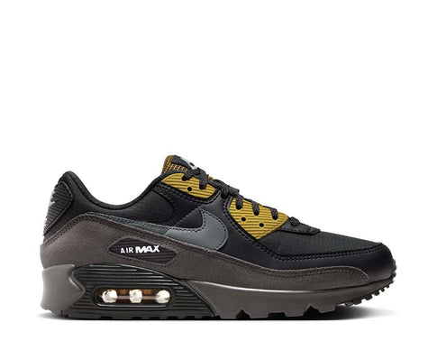 Nike Air Max 90 Black / Medium Ash - Bronzine - Blue Tint FB9657-001