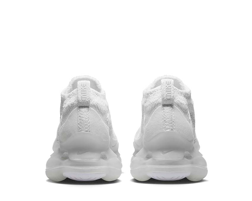 Nike Air Max Scorpion Flyknit White / Pure Platinum - Football Grey DJ4702-100