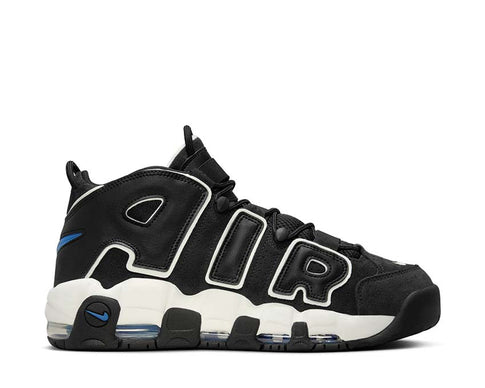 Nike Air More Uptempo '96 Black / Star Blue - Summit White - Sail FB8883-001 Nike Air More Uptempo '96 Black / Star Blue - Summit White - Sail FB8883-001