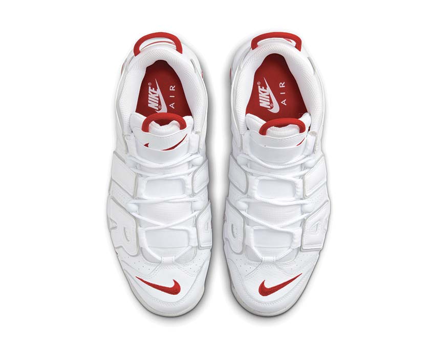 Nike Air More Uptempo '96 White / University Red - Grey Fog DX8965-100