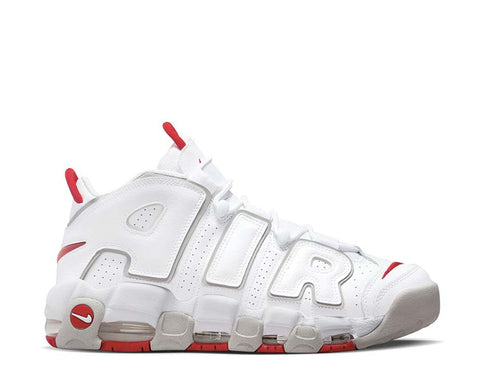 Nike Air More Uptempo '96 White / University Red - Grey Fog DX8965-100