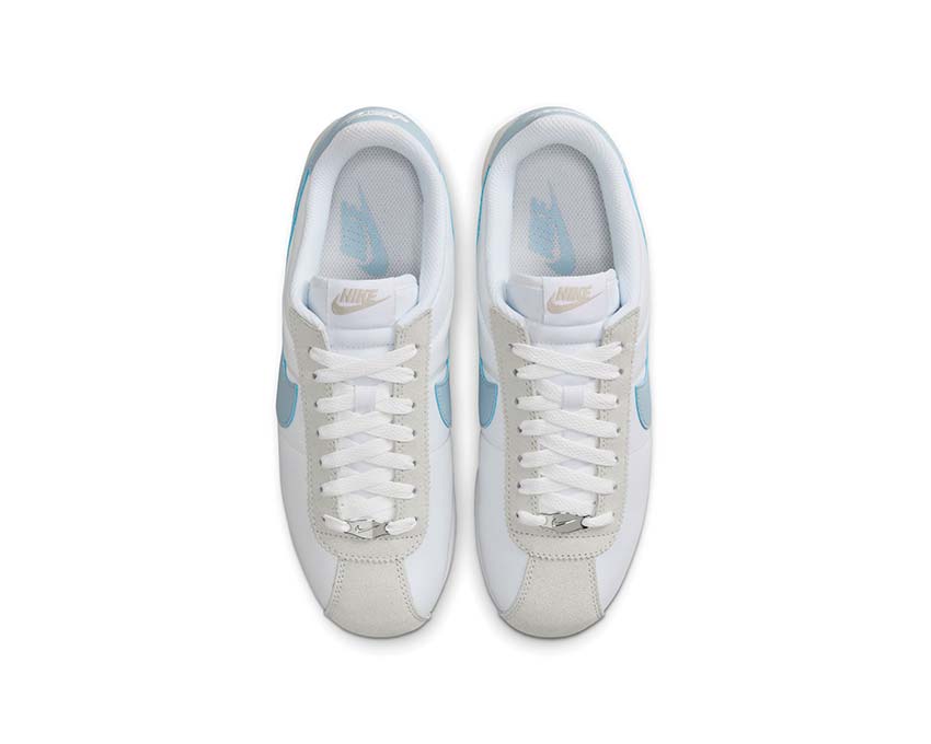 Nike Cortez TXT White / LT Armory Blue - LT Orewood Brn DZ2795-100