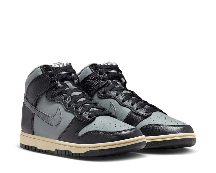 Nike Dunk High Retro Premium Smoke Grey / Black - Beach DV7216-001