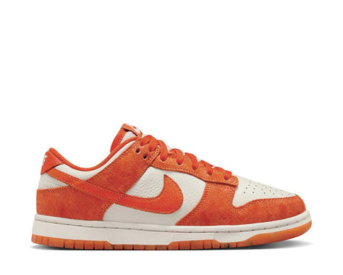 Nike Dunk Low Wmns Light Bone / Safety Orange - Laser Orange BRN FN7773-001
