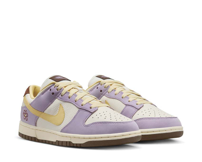 Nike Dunk Low Prm W Lilac Bloom / Soft Yellow - Sail FB7910-500