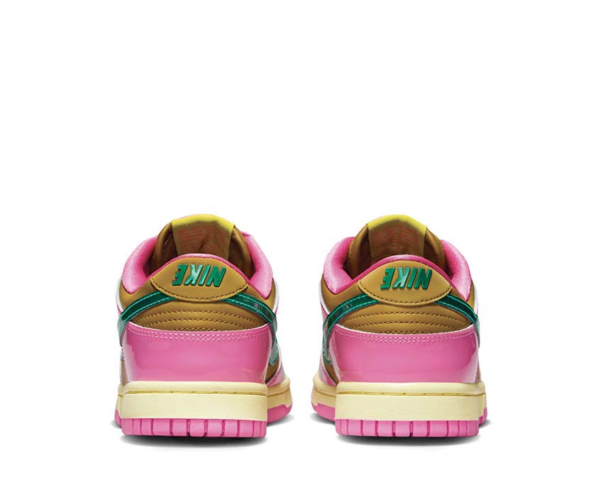 Nike Dunk Low QS Playfull Pink / Multi Color - Bronzine FN2721-600