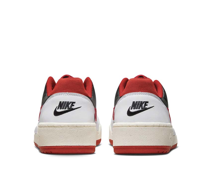 Nike Full Force Lo White / Mystic Red - Black - Sail FB1362-102