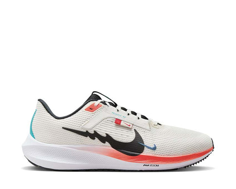 Nike Pegasus 40 Sail / Black - White - Bright Crimson FZ5055-101